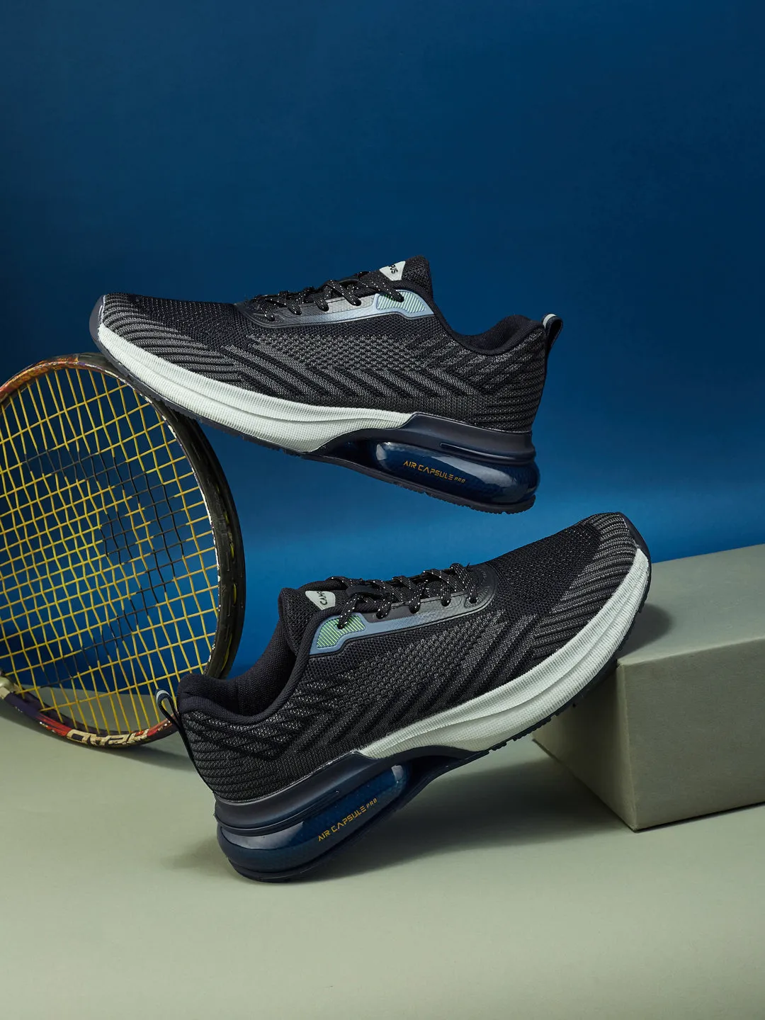 SUMMIT Navy Men's Running Shoes