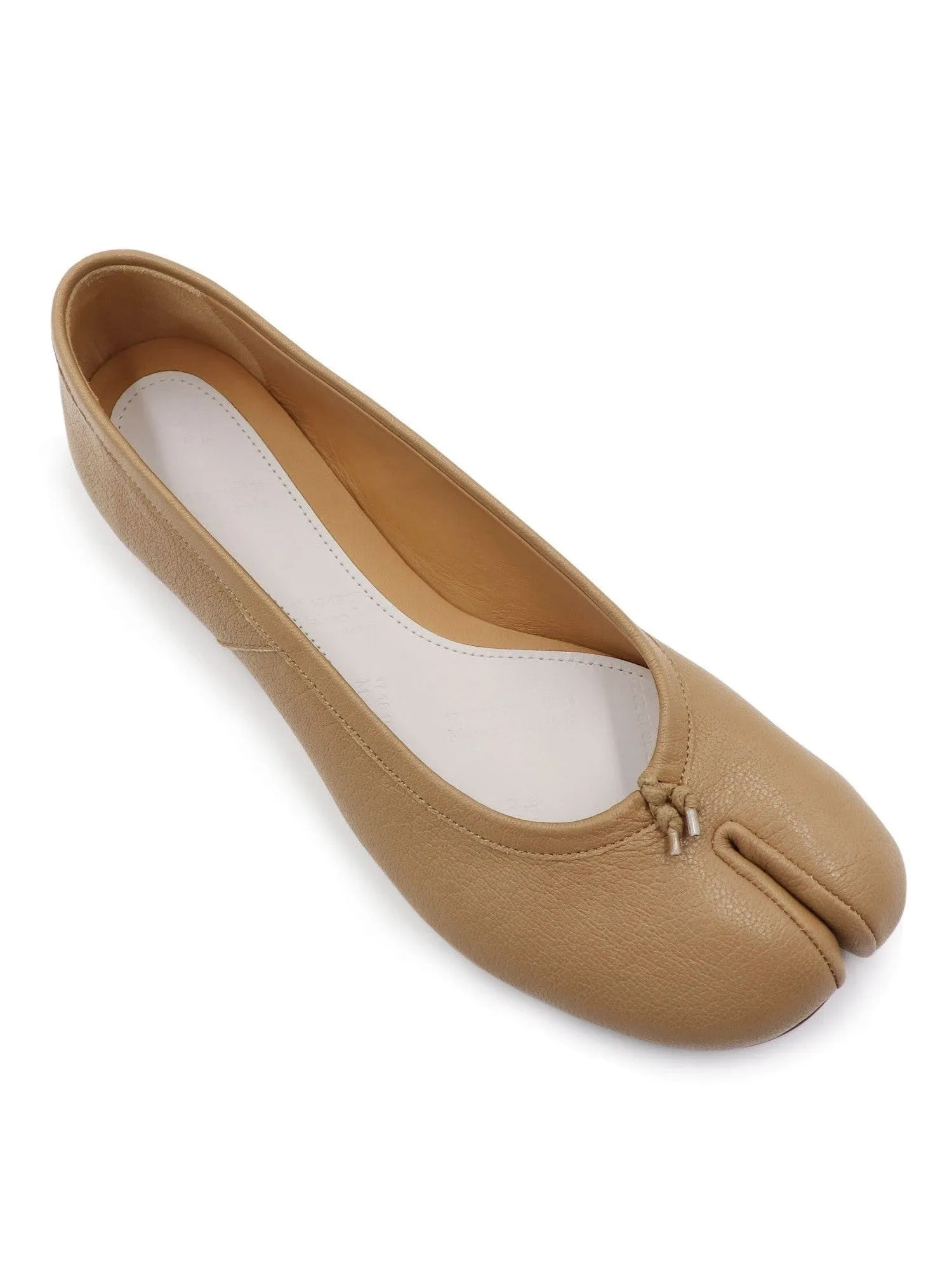 Tabi Ballerina Shoes in Nude