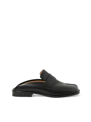 Tabi Loafer Mule in Black