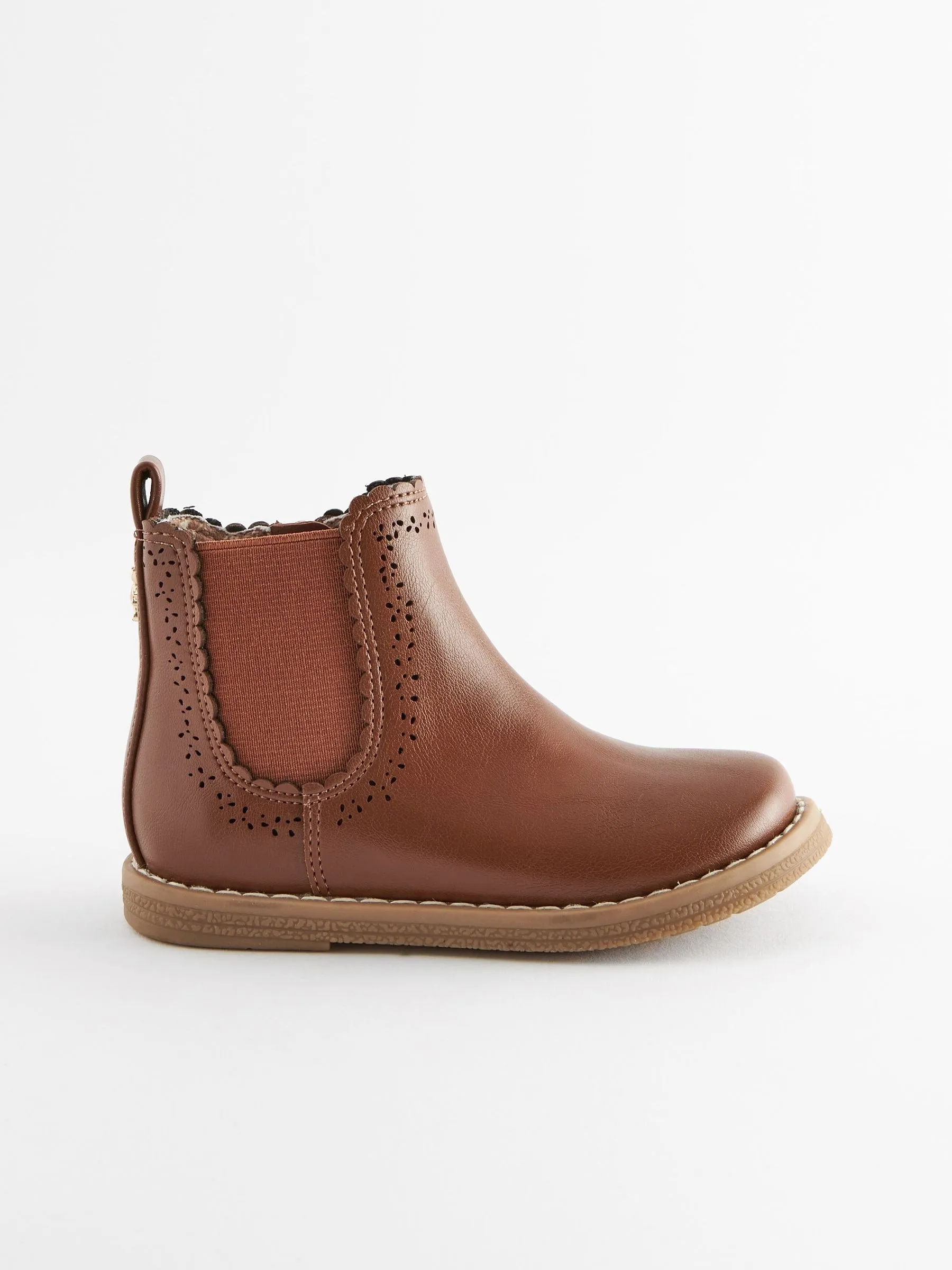 Tan Brown Standard Fit (F) Chelsea Ankle Boots