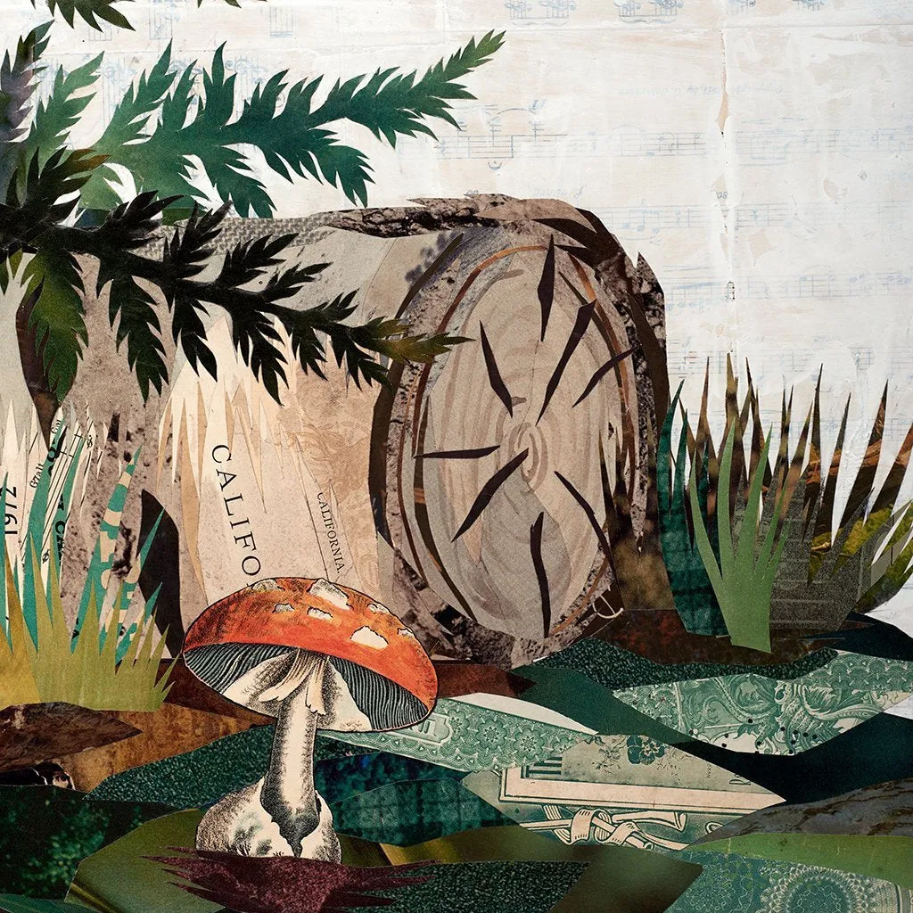 THE SEARCHING PRINCE original paper collage