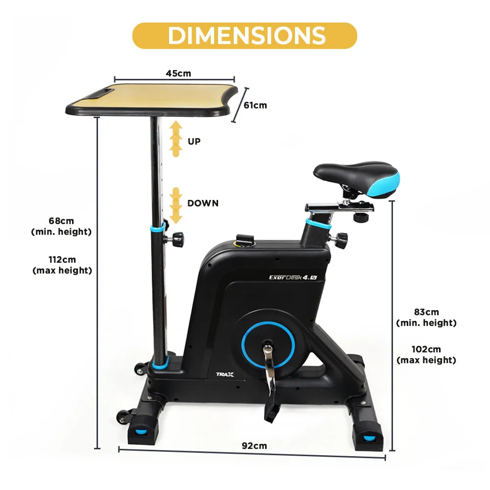 Trax ExerDesk 4.0 Desk Stationary Bike