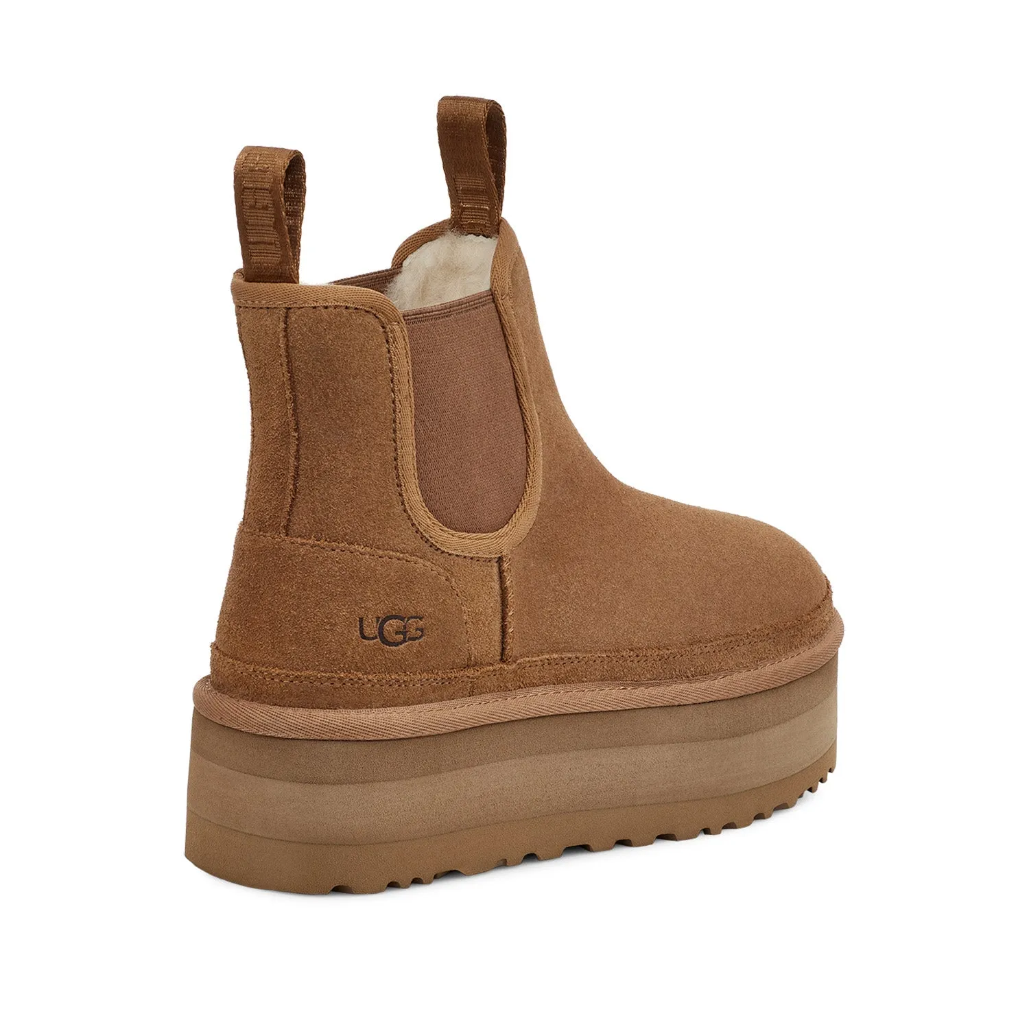 Ugg Women's Neumel Platform Chelsea in Chestnut