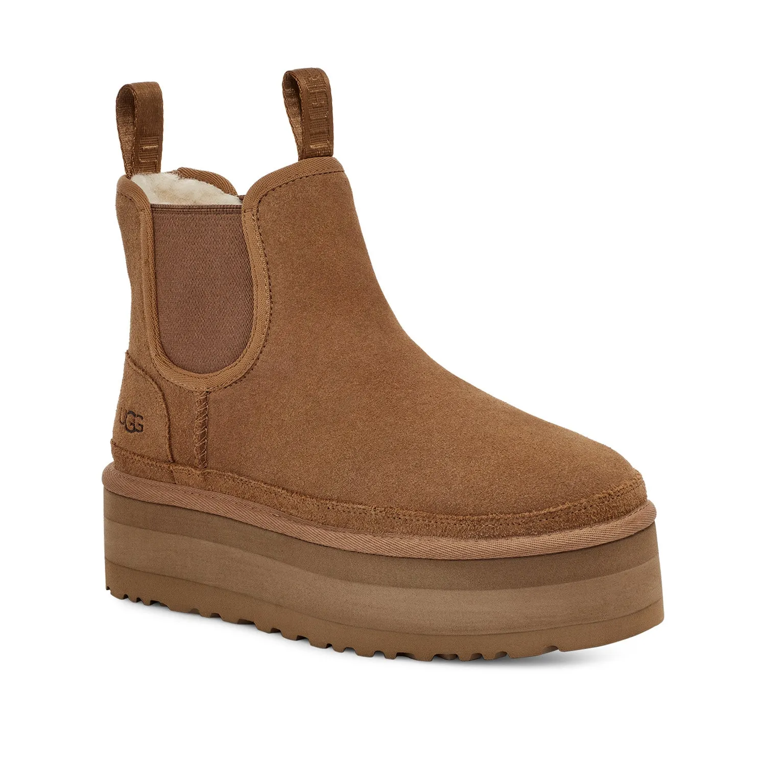 Ugg Women's Neumel Platform Chelsea in Chestnut