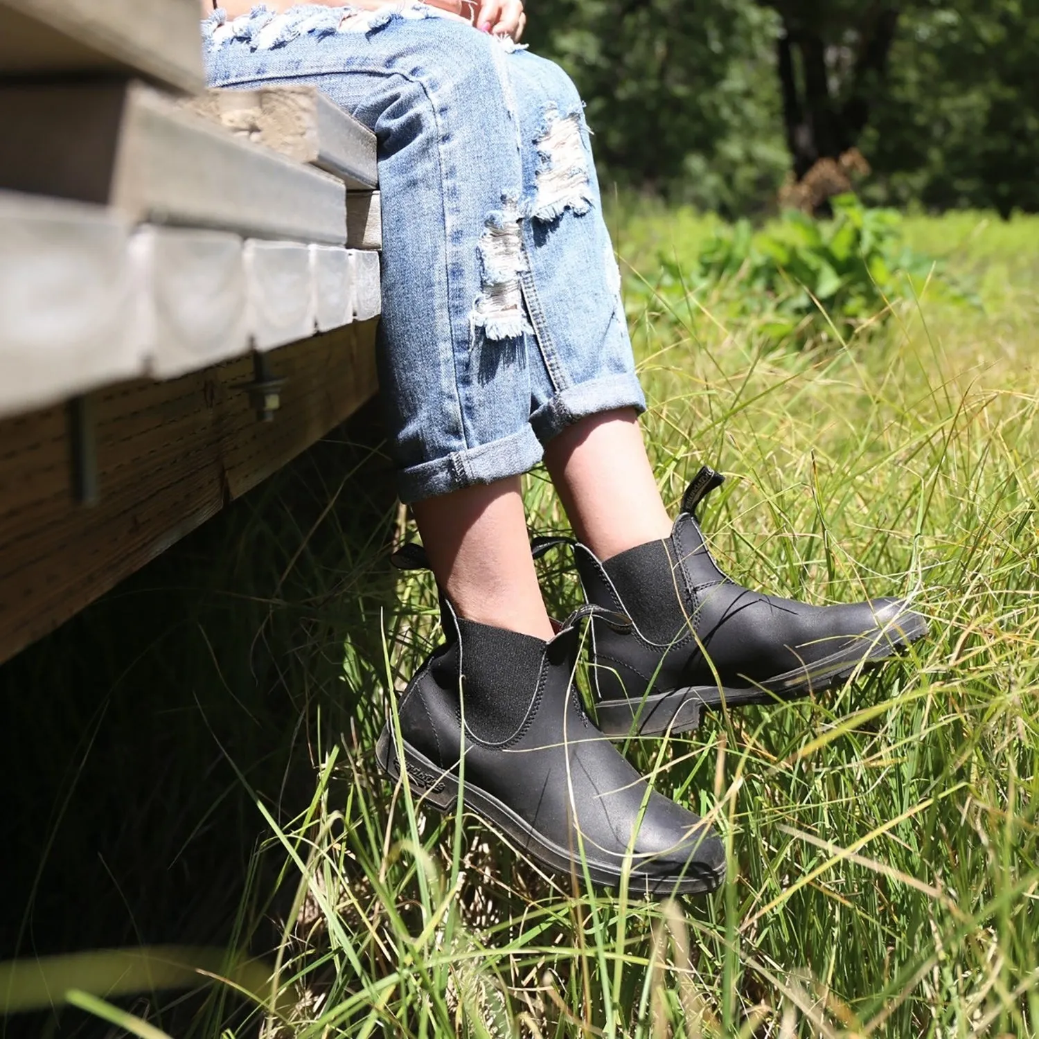 Unisex Blundstone 558 Black Leather