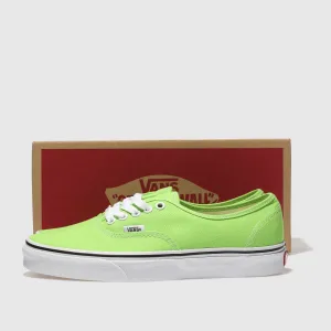 Vans Authentic Green