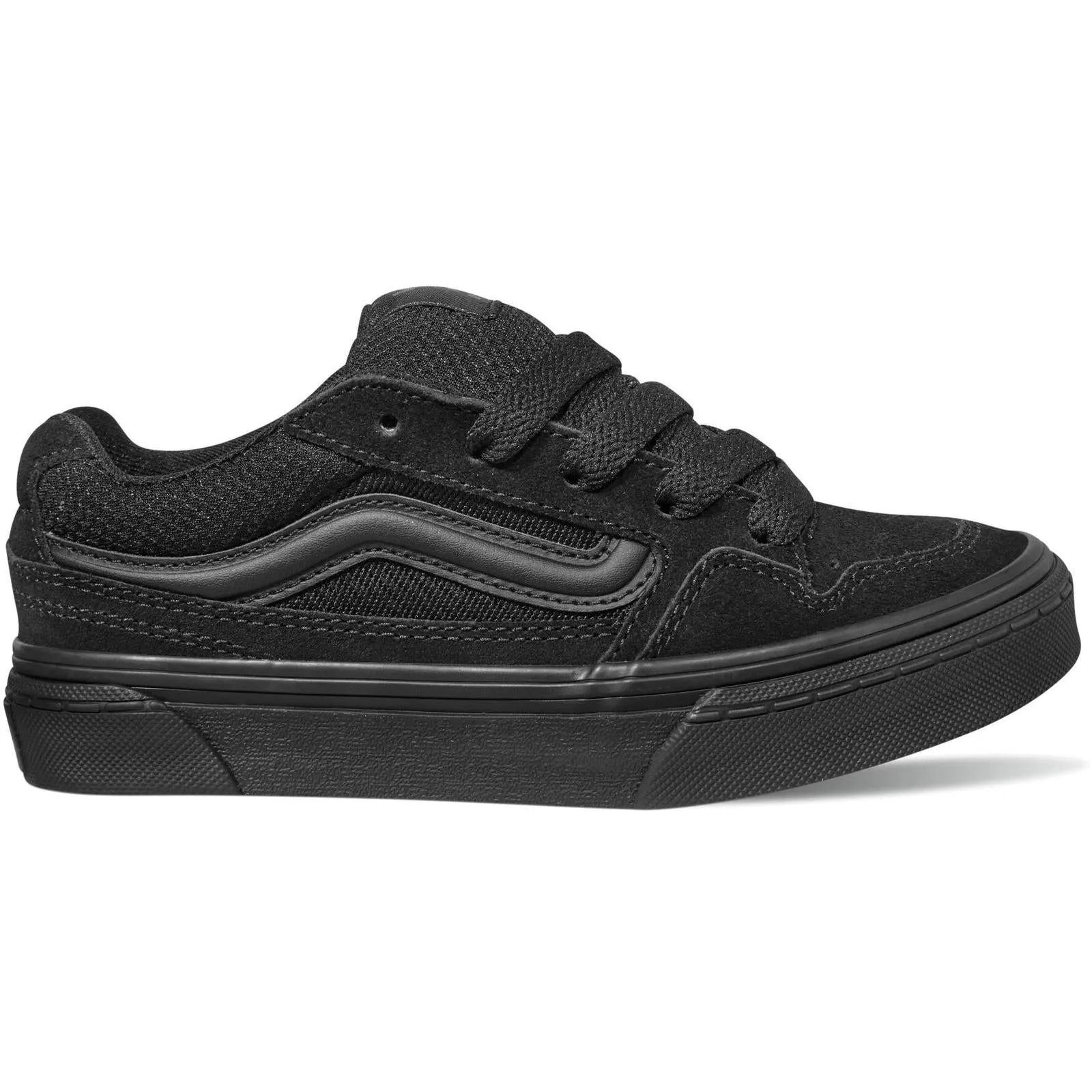 Vans Kids Caldrone Canvas Low Rise Trainers