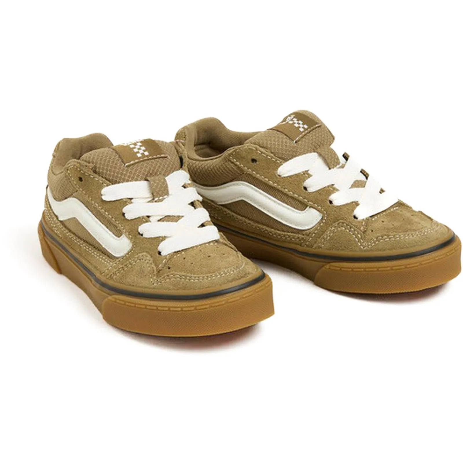 Vans Kids Caldrone Canvas Low Rise Trainers