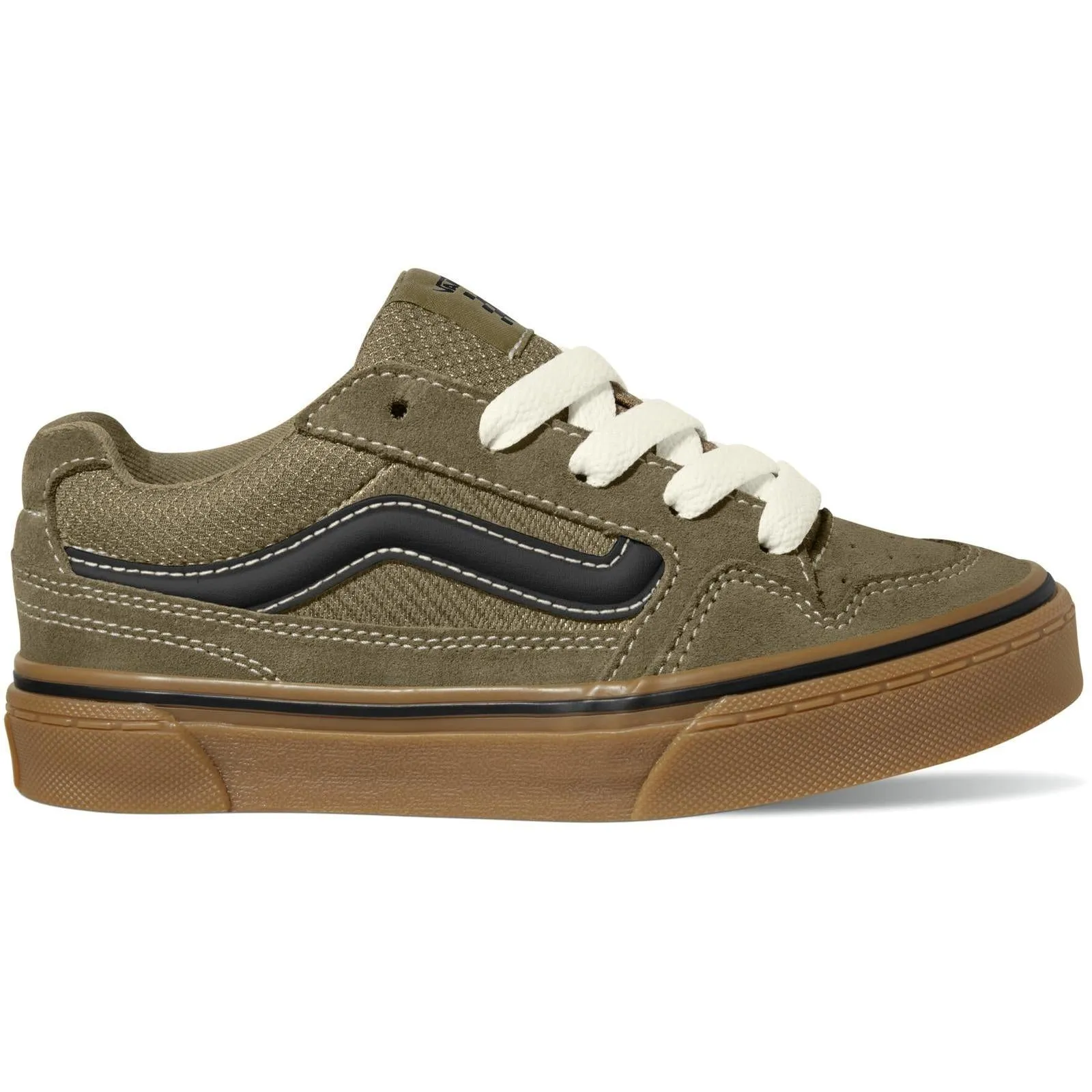 Vans Kids Caldrone Canvas Low Rise Trainers