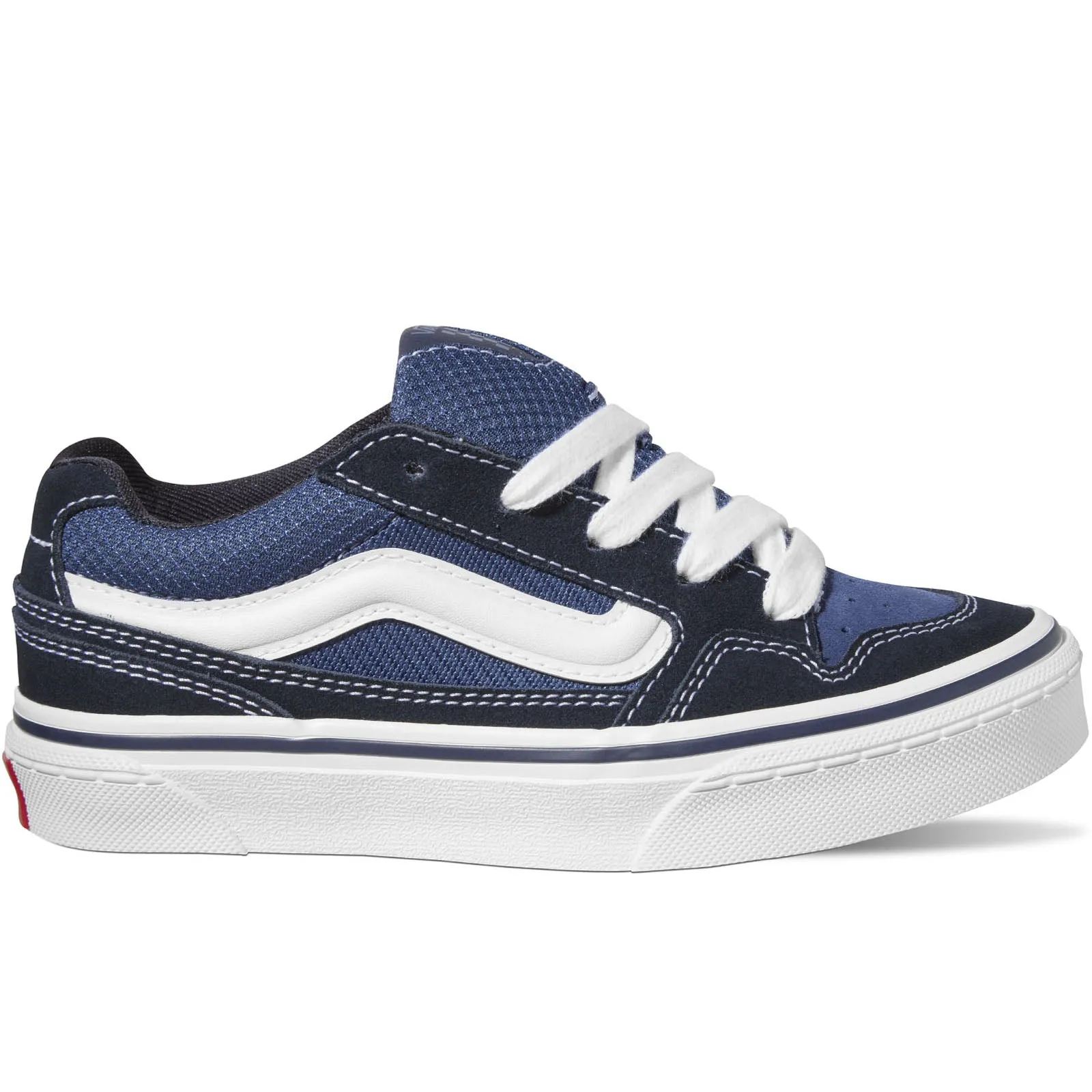 Vans Kids Caldrone Canvas Low Rise Trainers