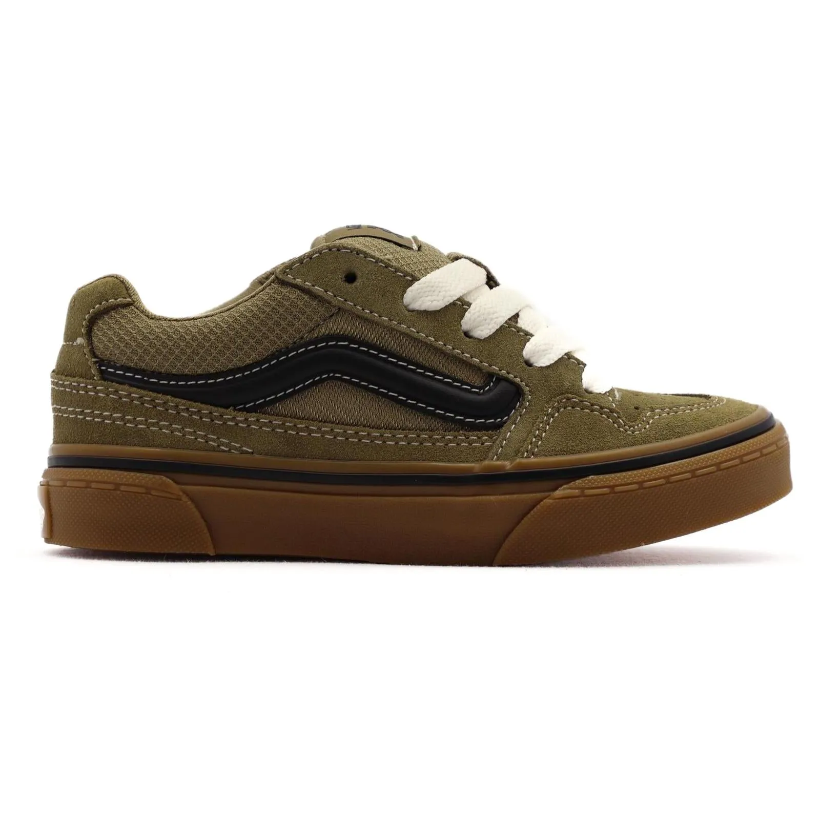 Vans Kids Caldrone Canvas Low Rise Trainers