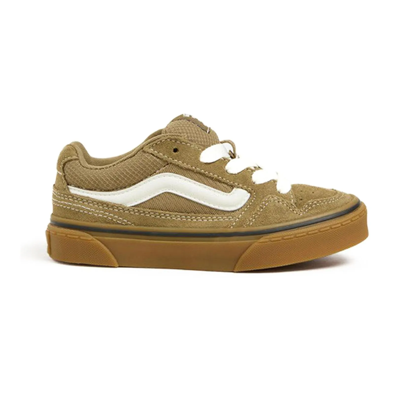 Vans Kids Caldrone Canvas Low Rise Trainers