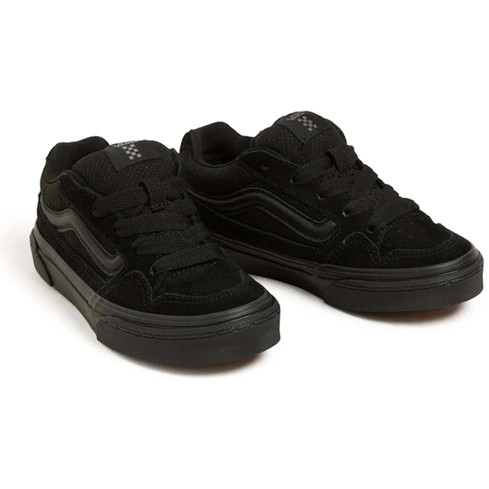 Vans Kids Caldrone Canvas Low Rise Trainers