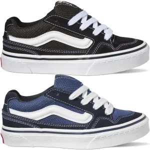Vans Kids Caldrone Canvas Low Rise Trainers