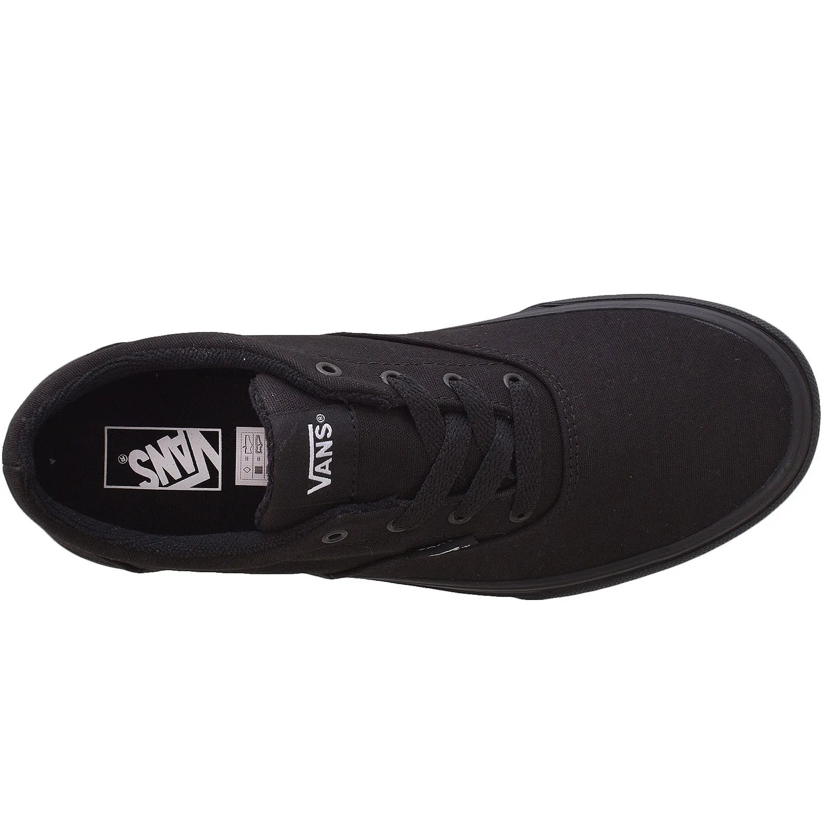 Vans Kids Doheny Canvas Low Trainers - All Black