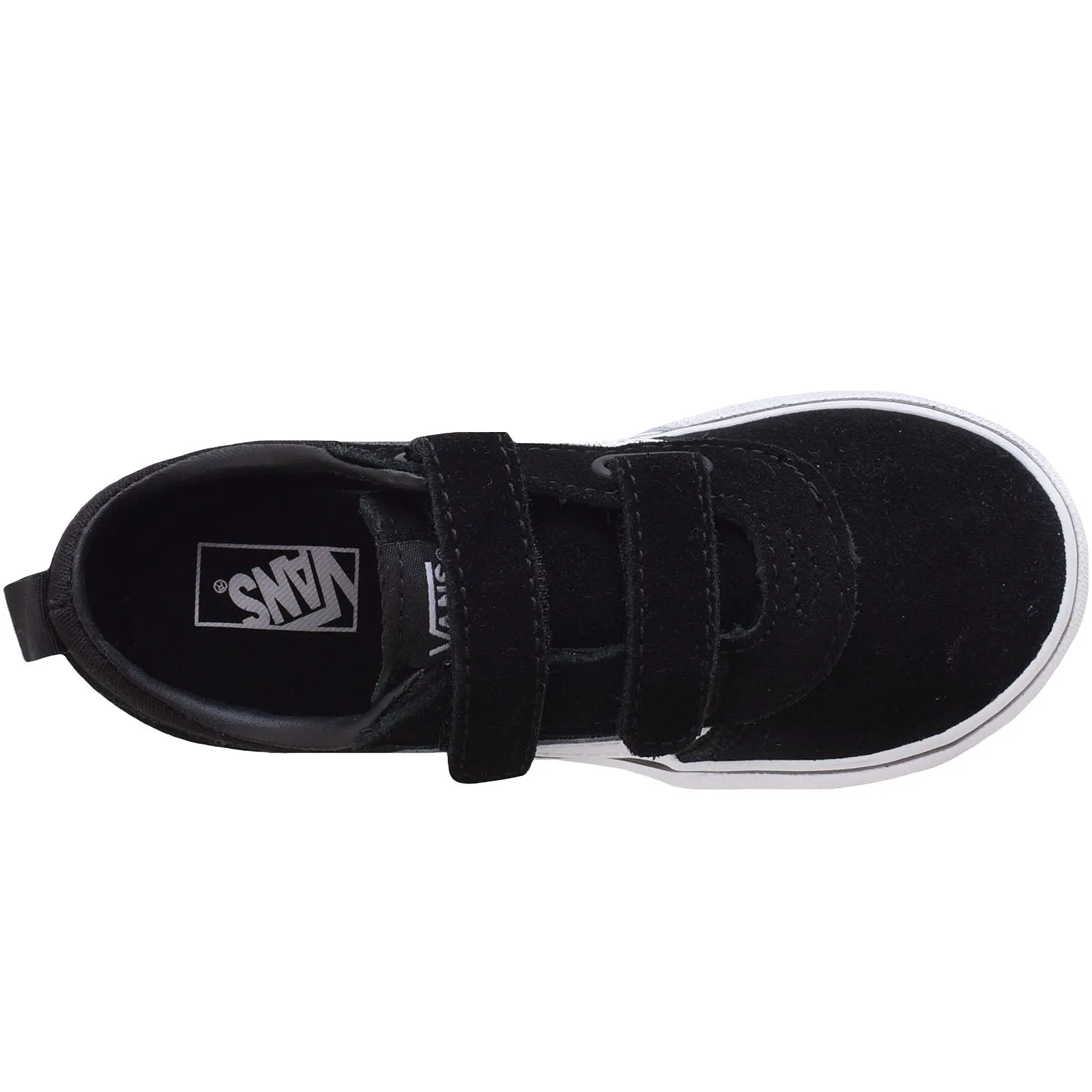 Vans Kids Toddlers Infant Ward Low Rise Canvas Trainers - Black