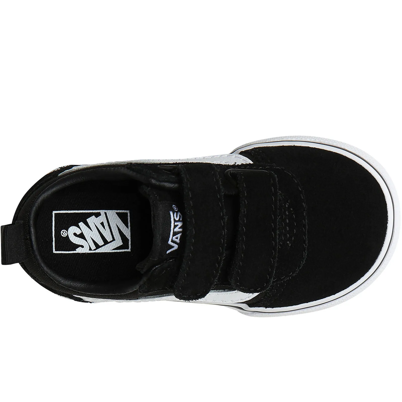 Vans Kids Toddlers Infant Ward Low Rise Canvas Trainers - Black