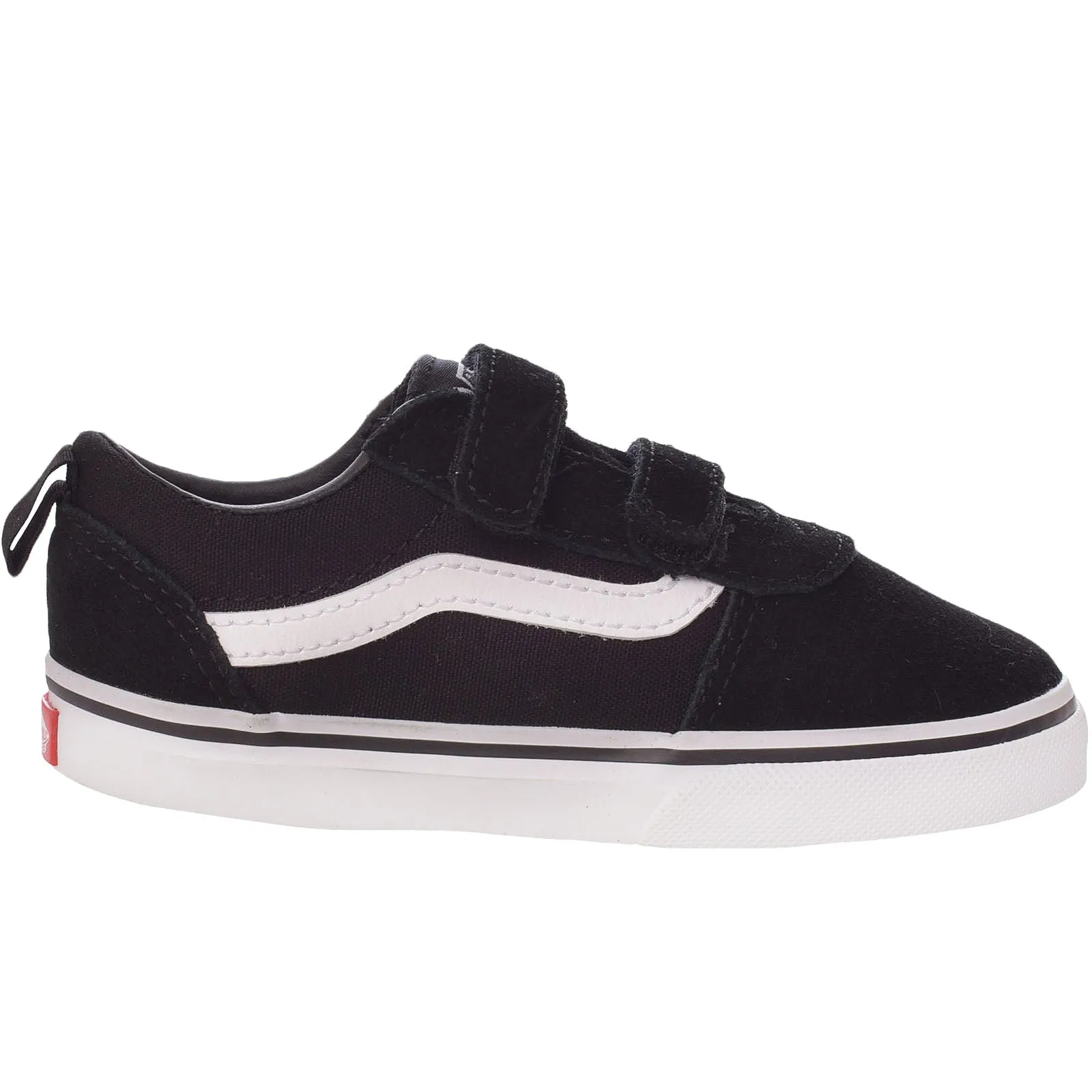 Vans Kids Toddlers Infant Ward Low Rise Canvas Trainers - Black