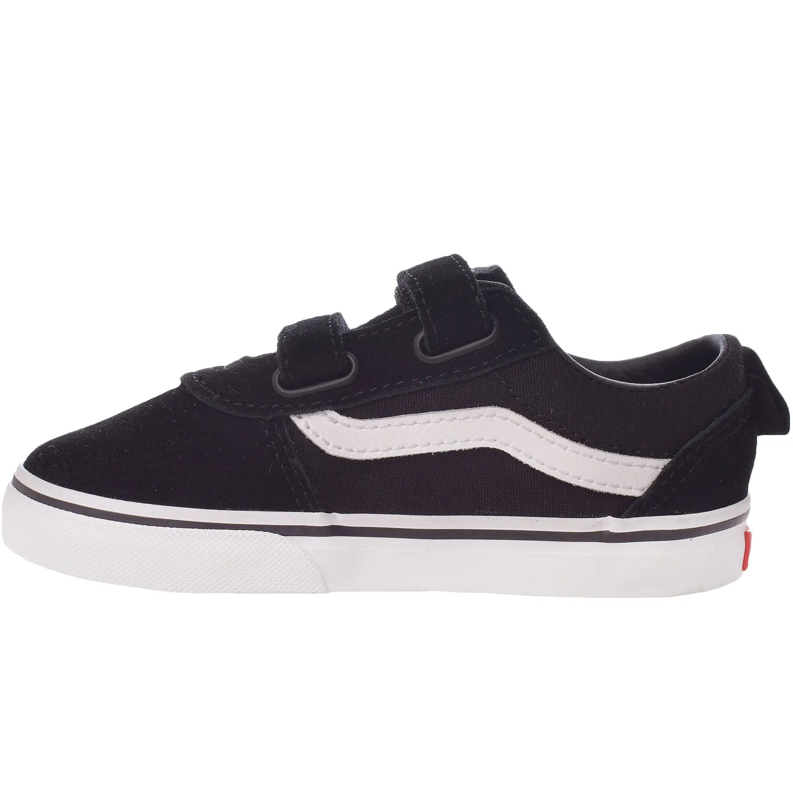 Vans Kids Toddlers Infant Ward Low Rise Canvas Trainers - Black
