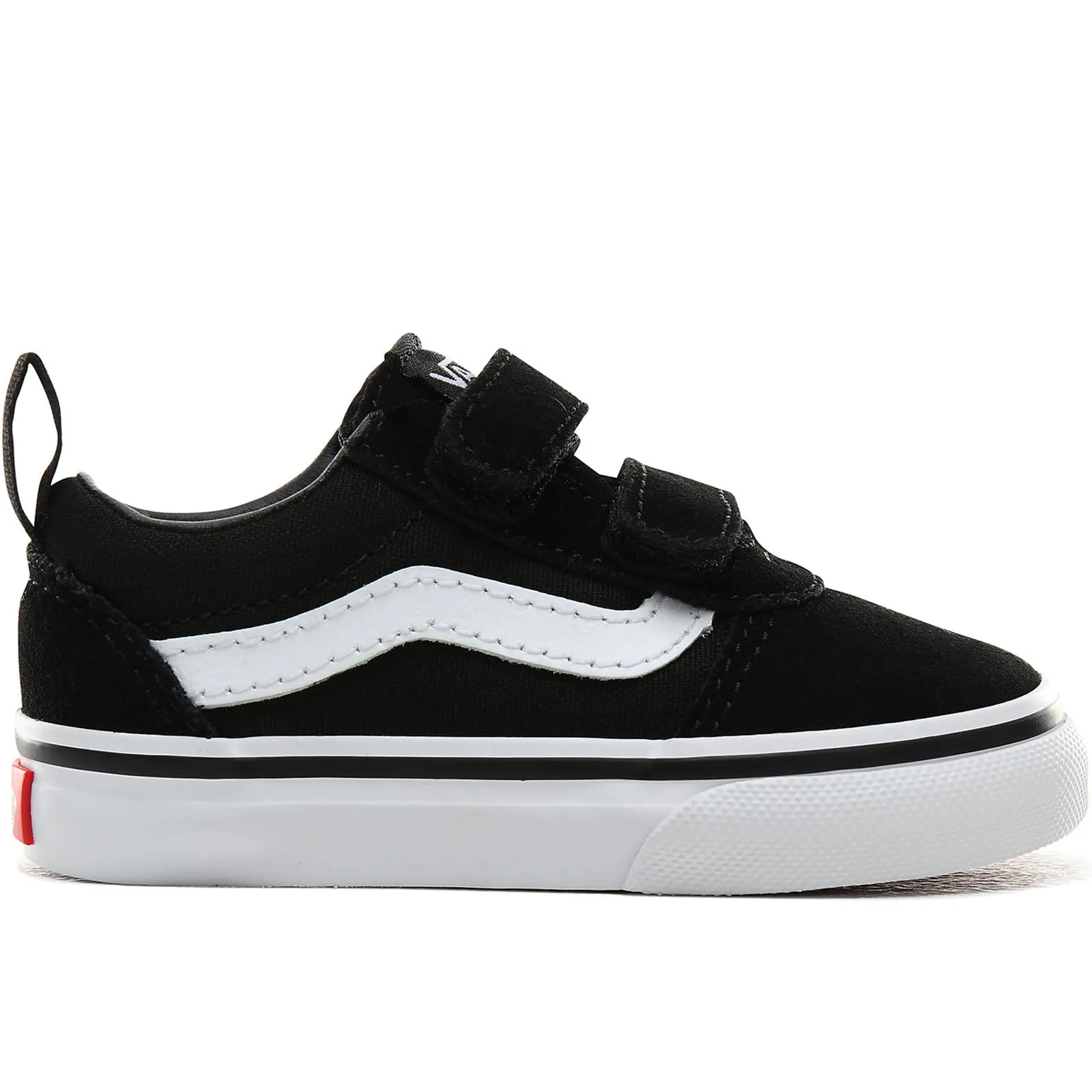 Vans Kids Toddlers Infant Ward Low Rise Canvas Trainers - Black