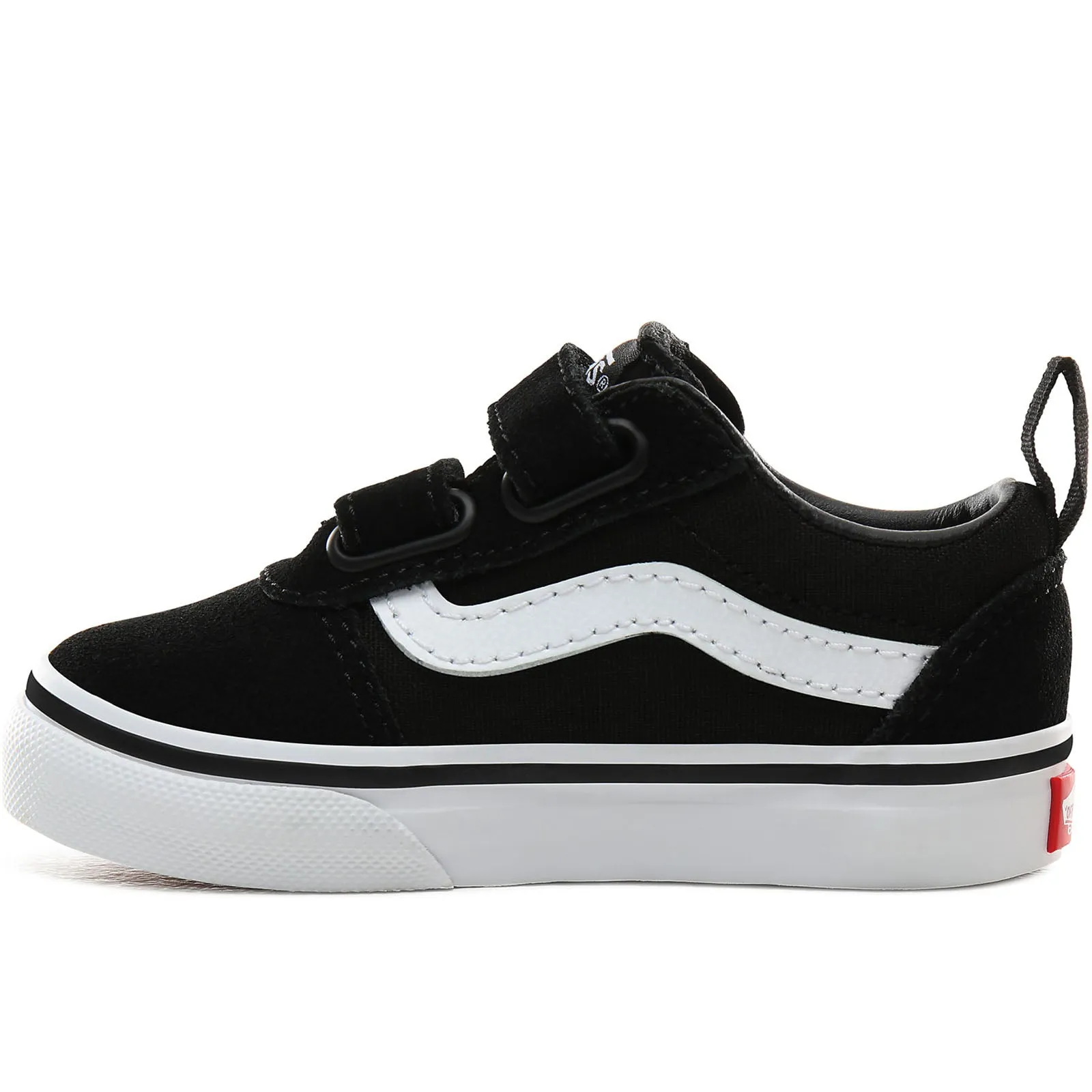 Vans Kids Toddlers Infant Ward Low Rise Canvas Trainers - Black