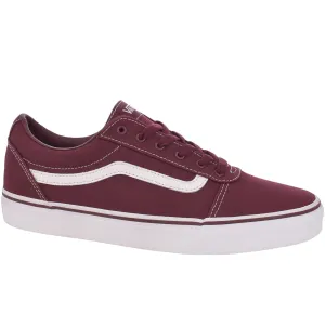Vans Kids Ward Canvas Skater Trainers - Port