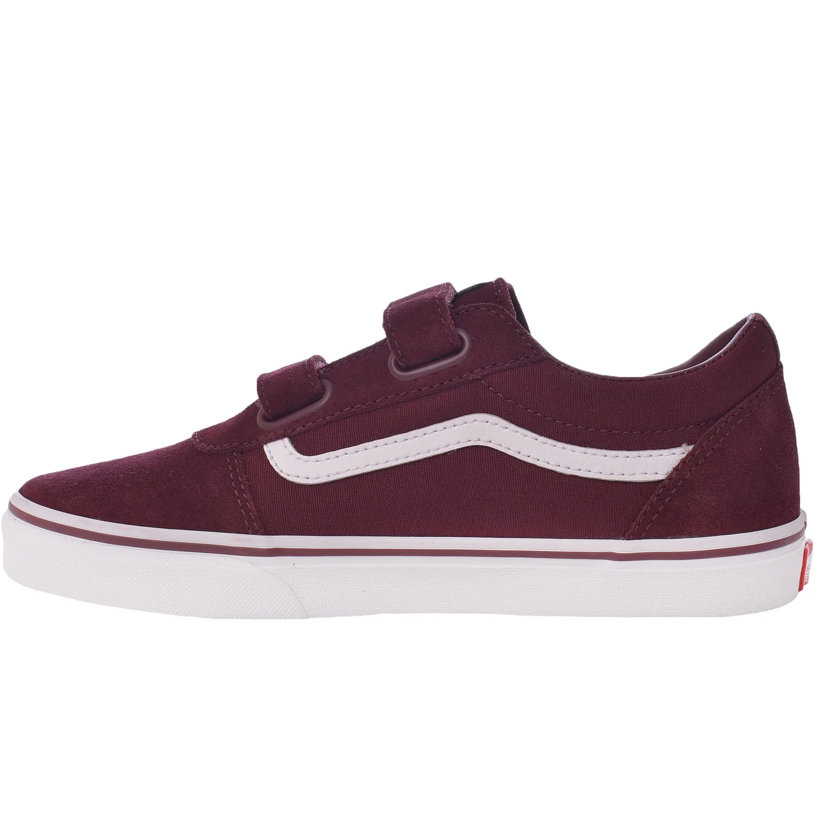 Vans Kids Ward V Hook & Loop Trainers - Black - 10.5K UK