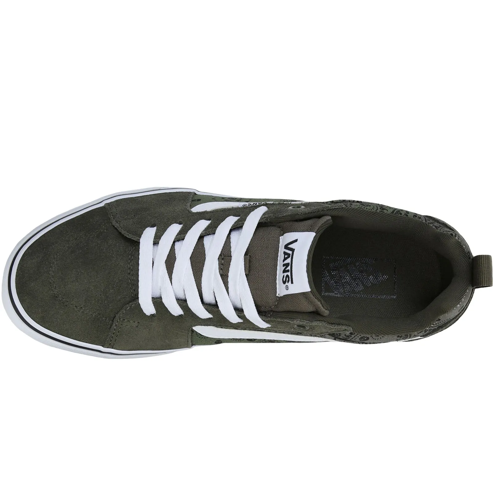 Vans Mens Filmore Low Rise Lace Up Trainers