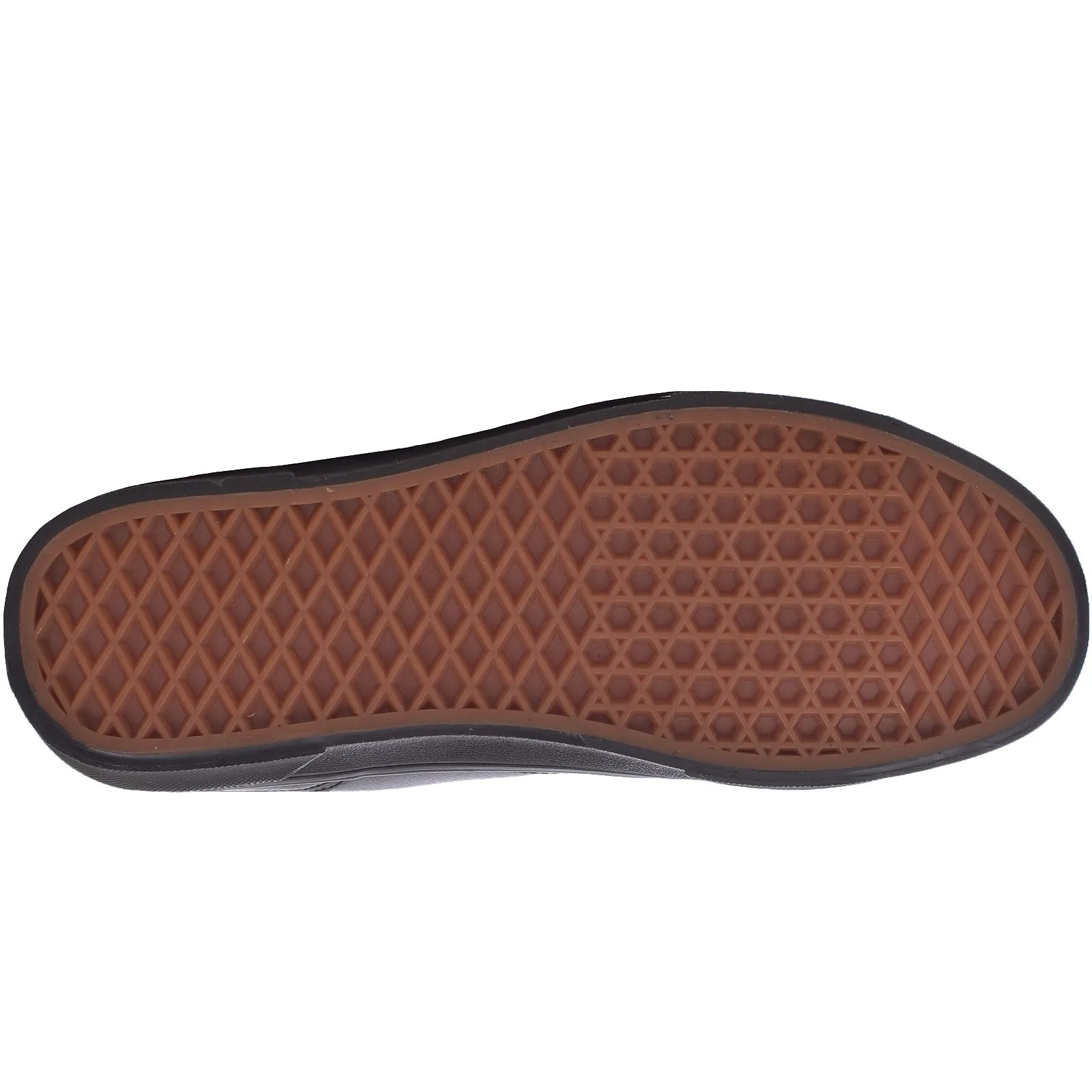 Vans Mens Seldan Tumbled Leather Trainers - Black