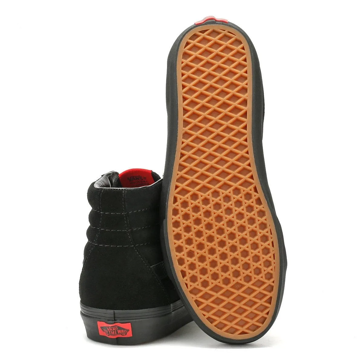Vans SK8-Hi Suede Womens Black Trainers