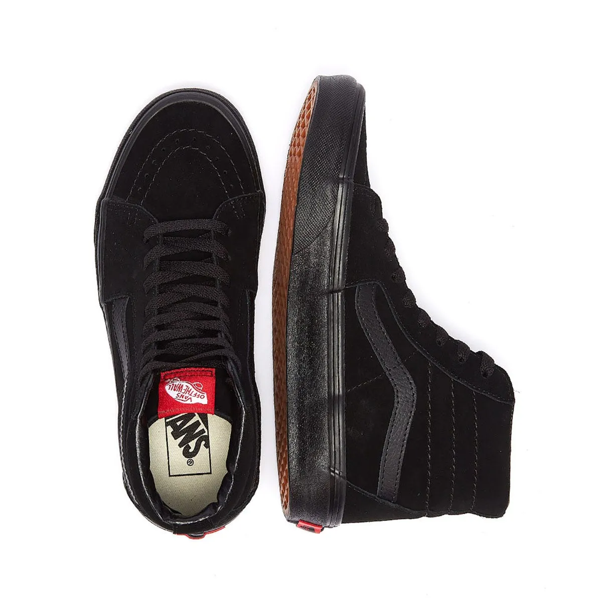 Vans SK8-Hi Suede Womens Black Trainers