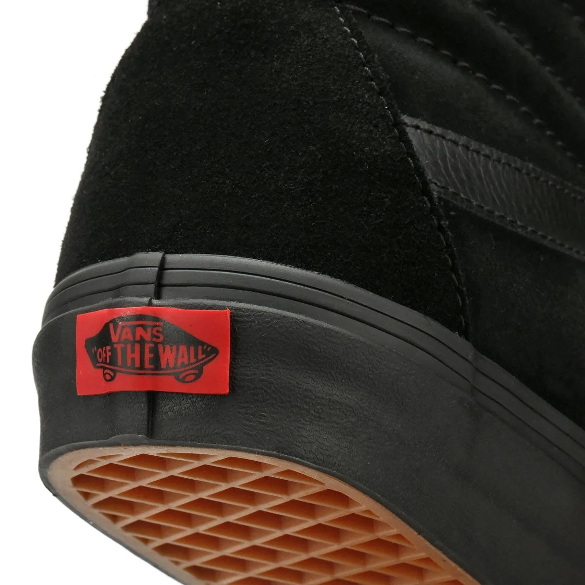 Vans SK8-Hi Suede Womens Black Trainers