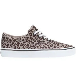 Vans Womens Doheny Animal Print Low Rise Trainers - Satin Leopard