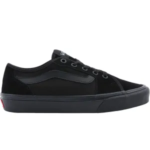 Vans Womens Filmore Decon Low Rise Canvas Trainers - All Black