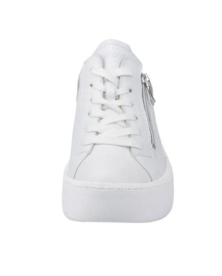 WaldLaufer Nicky Ladies Wide Fit Zip side Sneaker