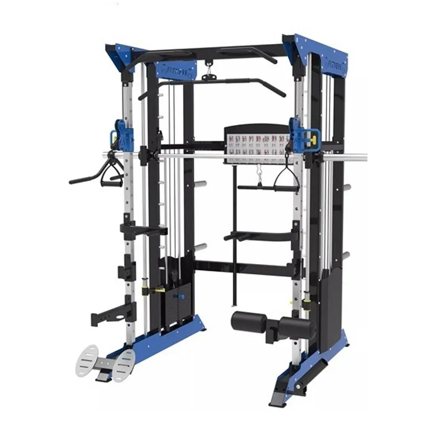 Warrior Cable Pulley Gym w/ Smith Rack