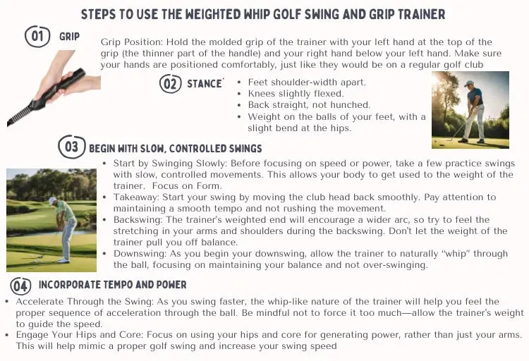 Weighted Golf Swing Trainer