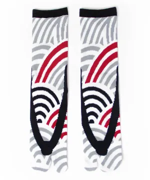 White & Gray Tabi Socks / High Quality Geta Socks