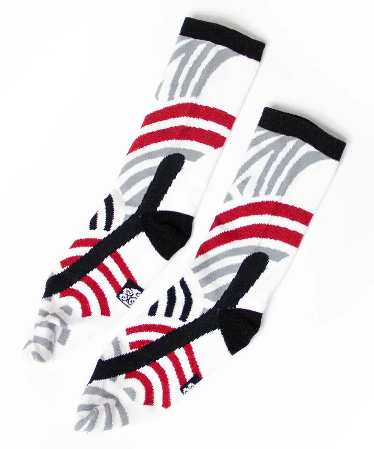 White & Gray Tabi Socks / High Quality Geta Socks