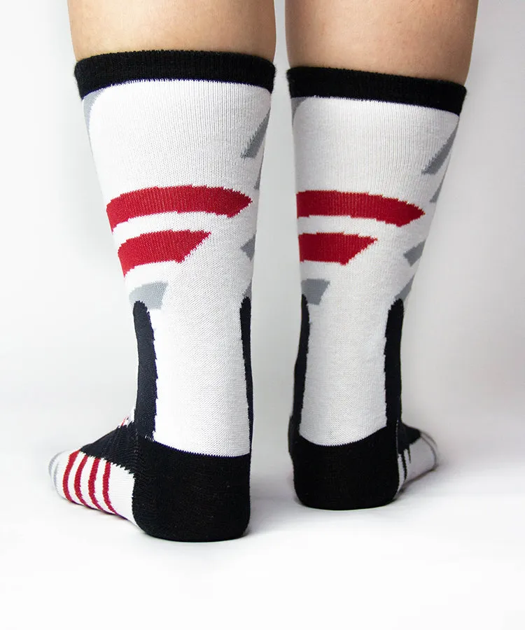White & Gray Tabi Socks / High Quality Geta Socks