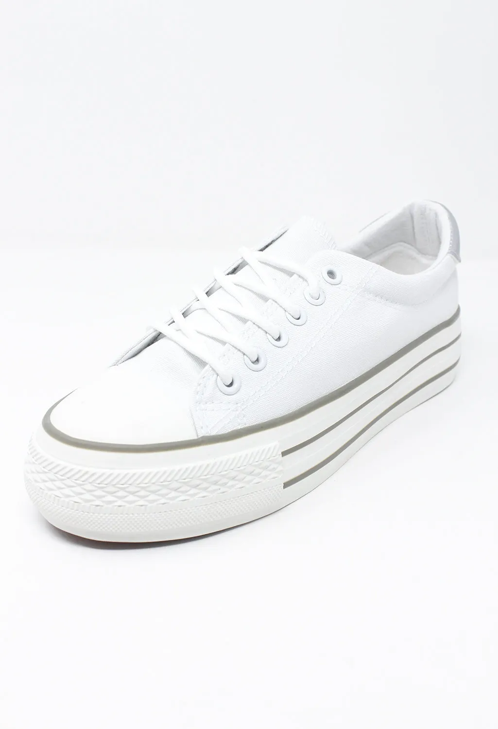 White Laced Runner