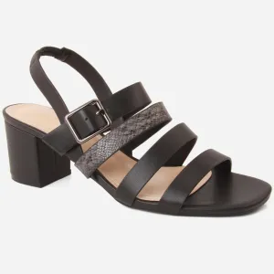 Women "CORYSE "Block Heel Tow Tone Starppy Sandals