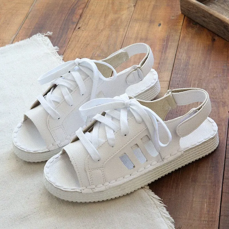 Women Summer Casual Minimalist Flat Sandals