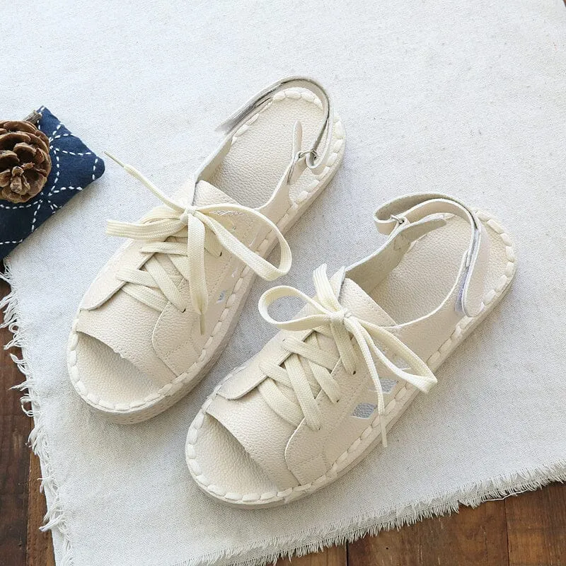 Women Summer Casual Minimalist Flat Sandals