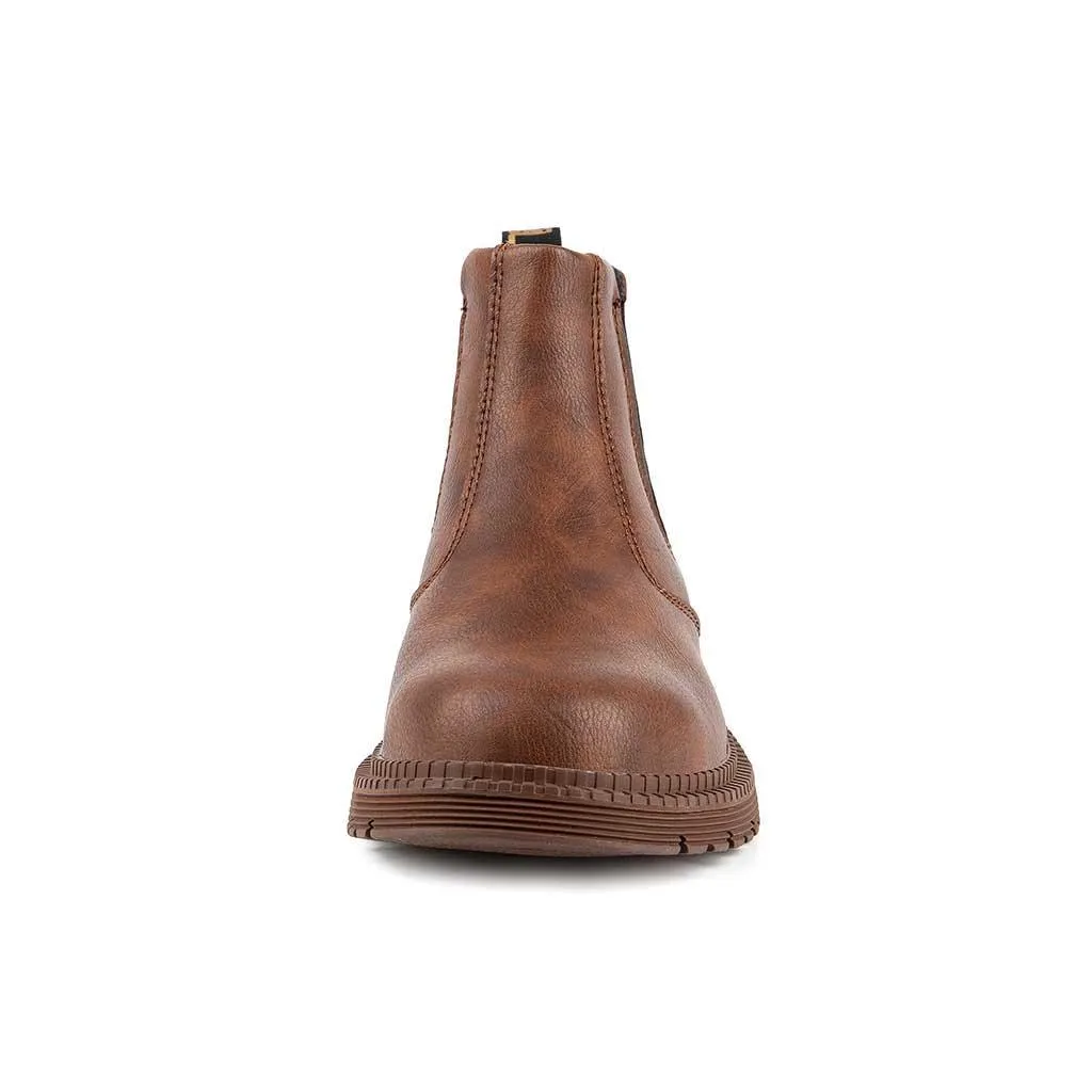 Women's Steel Toe Chelsea Boots - Rubber Sole | B071