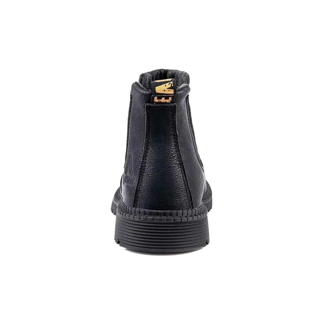 Women's Steel Toe Chelsea Boots - Rubber Sole | B071