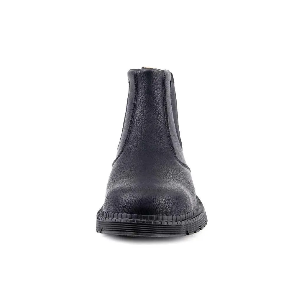 Women's Steel Toe Chelsea Boots - Rubber Sole | B071