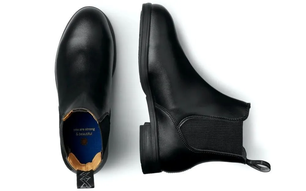 'Xena Workwear' Women's 6" Valence ESD WP Steel Toe - Vegan Onyx