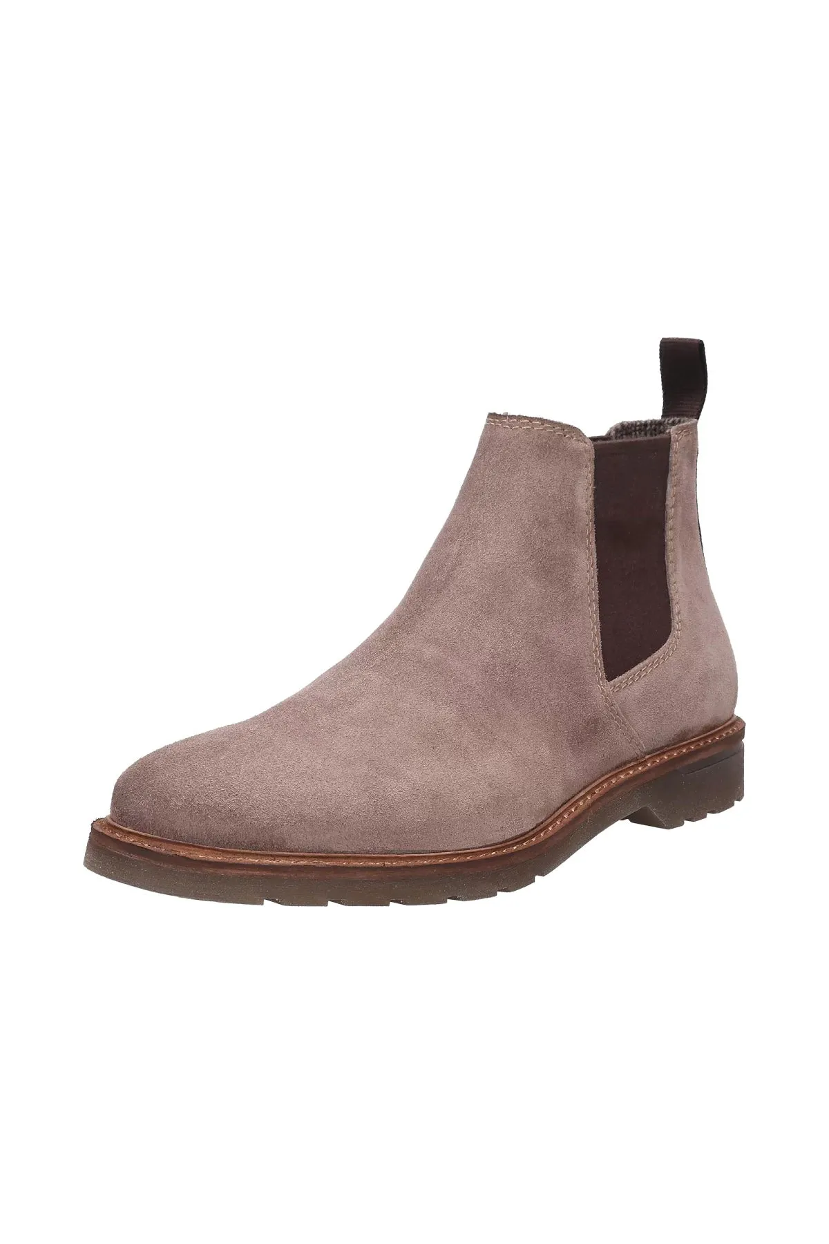Zeli Suede Chelsea Boots - Taupe