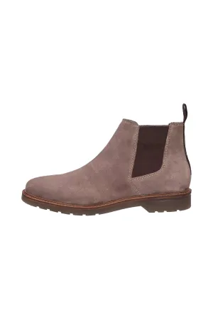 Zeli Suede Chelsea Boots - Taupe